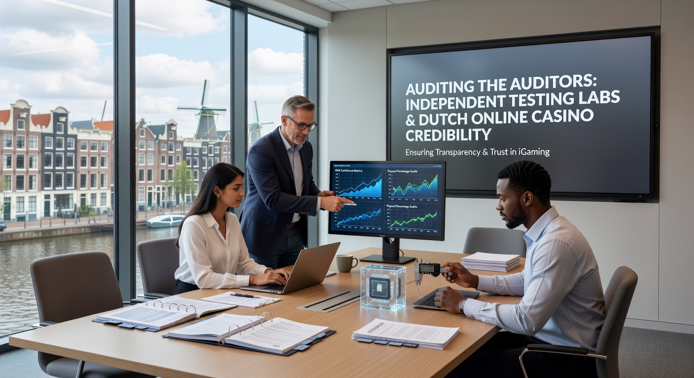 Auditors beoordelen software en live games in Nederlandse casino omgevingen