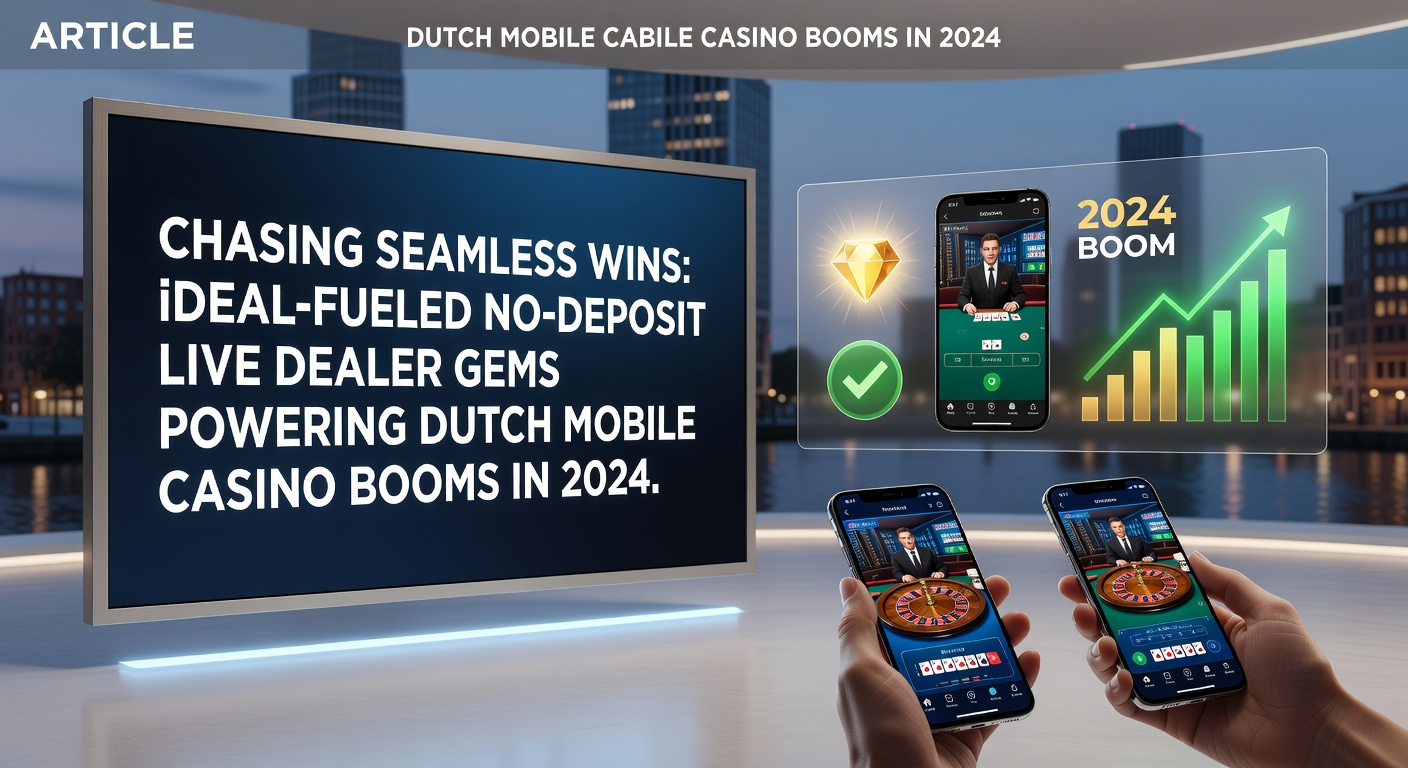Spannende live dealer sessie op een Nederlands mobiel casino scherm met iDEAL betaaloptie zichtbaar