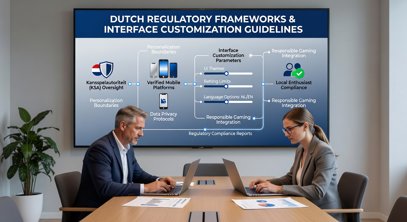 Overzicht van mobiele gokinterfaces met focus op Nederlandse regelgeving