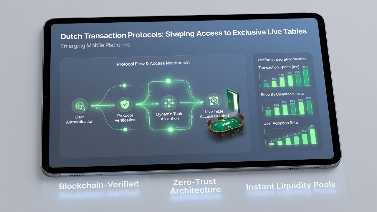 Mobiele live tafels en Nederlandse betaalprotocollen in actie