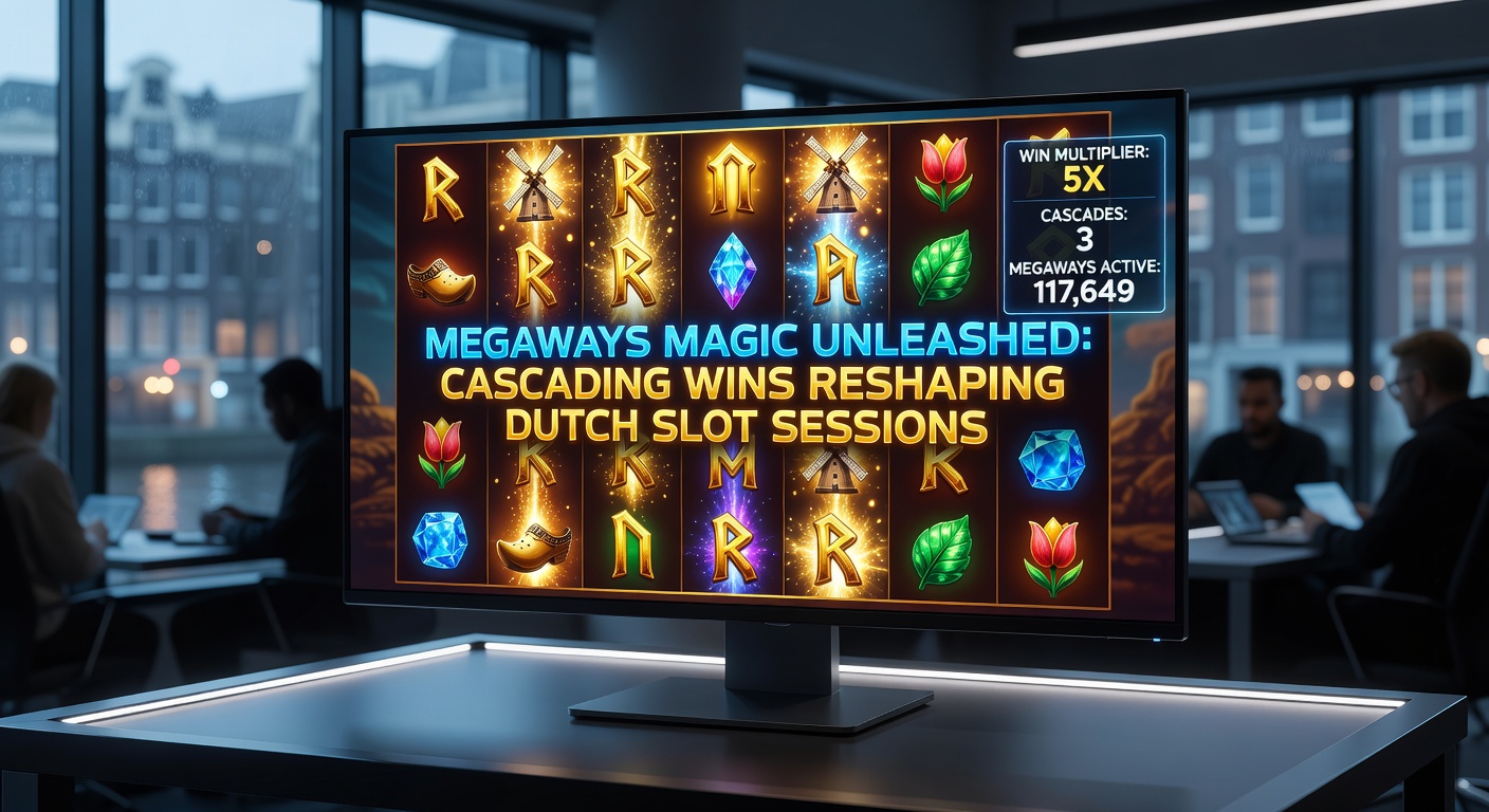 Explosieve cascade ketting in een Megaways slot, met multipliers die exploderen tijdens een Nederlandse spelerssessie