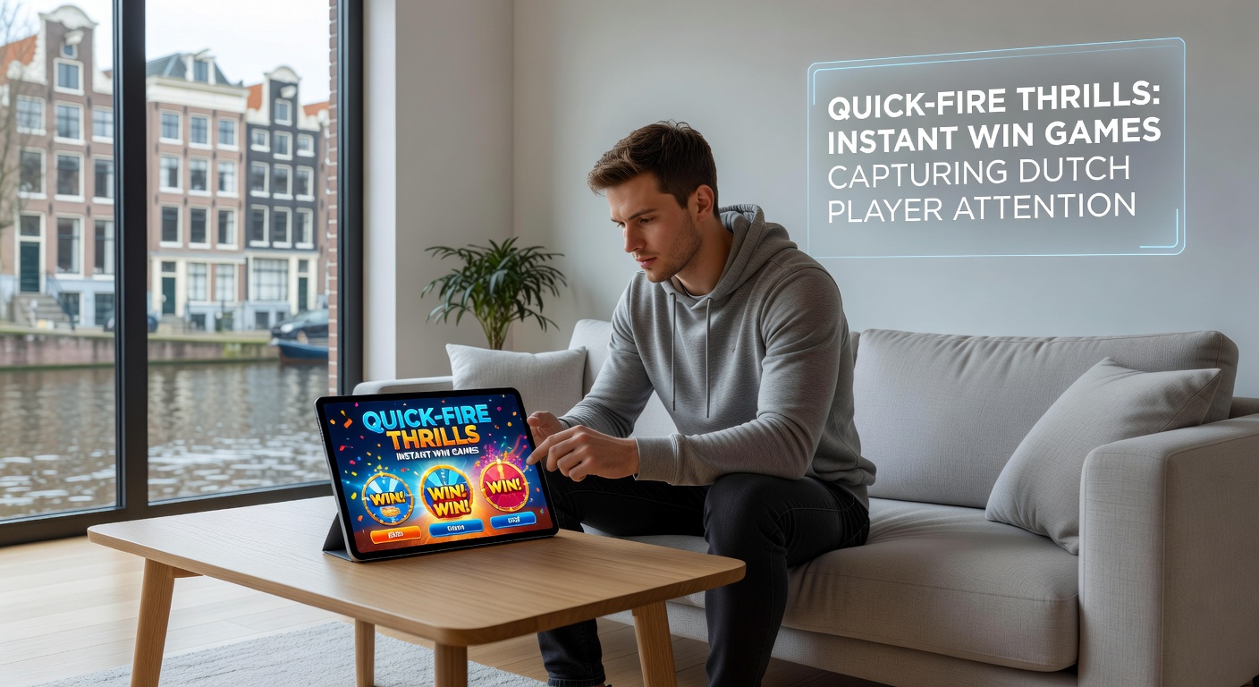 Diverse instant win spellen op een mobiel scherm, met krasfuncties en winanimaties in actie