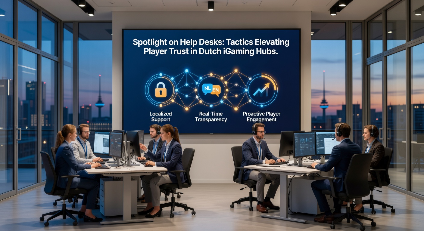 Helpdeskmedewerker die een speler helpt via chat in een Nederlands iGaming-platform, met focus op vertrouwen en snelle respons