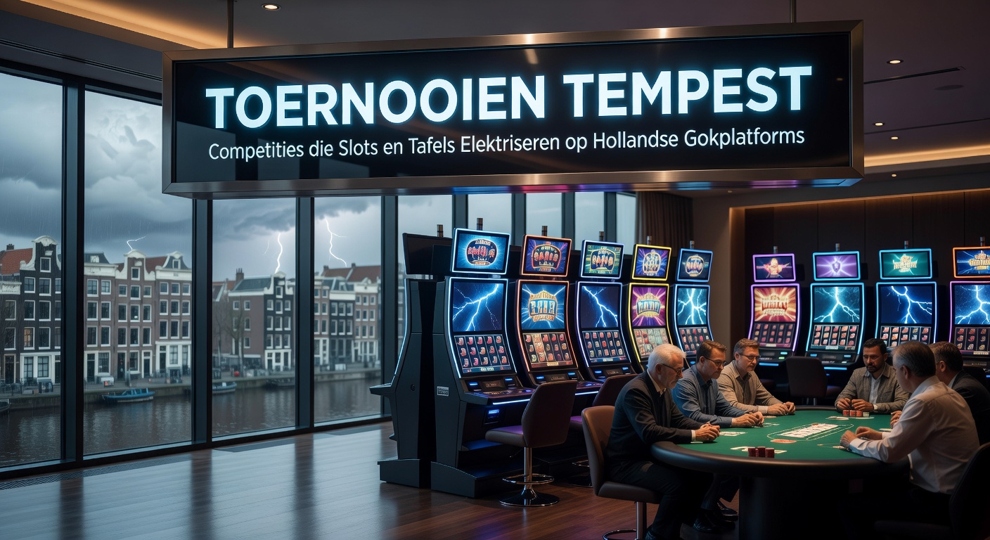 Spannende slottoernooi actie op een Nederlands gokplatform met spelers die strijden om de toppositie