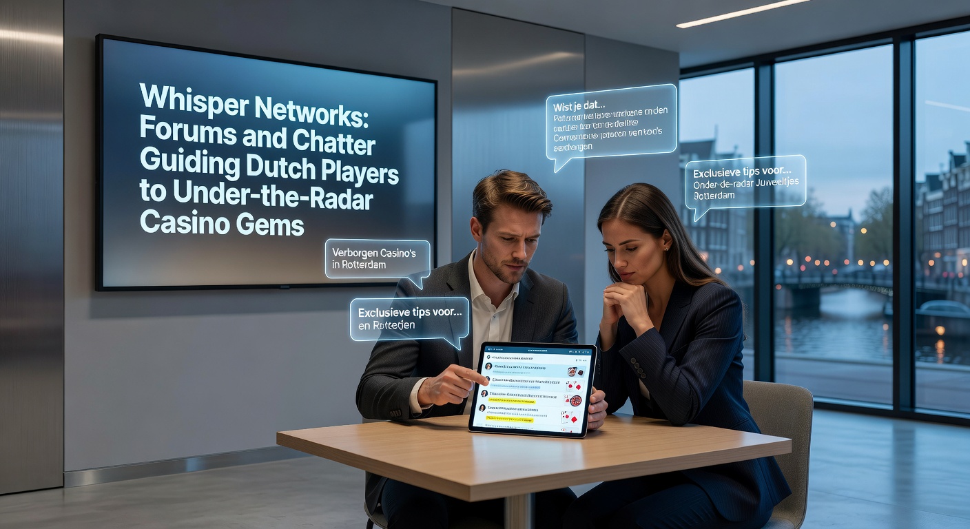 Schermafbeelding van een bruisende online forumdiscussie waar Nederlandse gokkers tips delen over minder bekende casino platforms